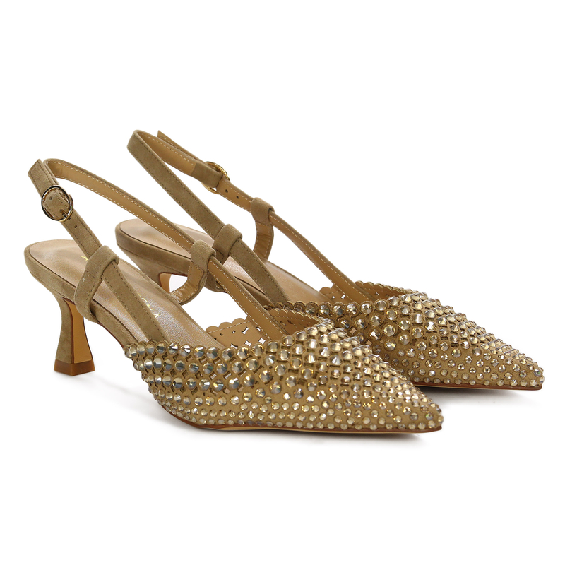 Alma En Pena Beige Sandals