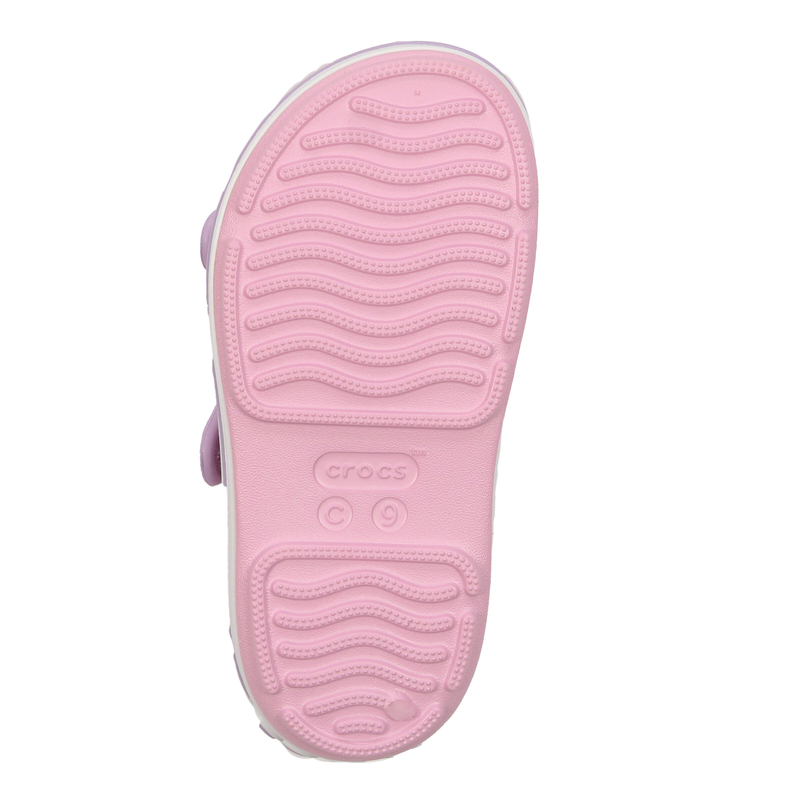 Crocs Sandały Dziewczęce Różowo Fioletowe 209424-84I