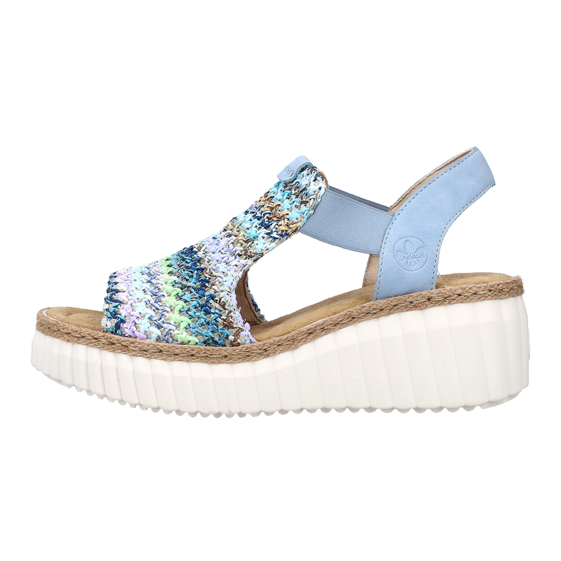 Rieker Women's Blue Sandals