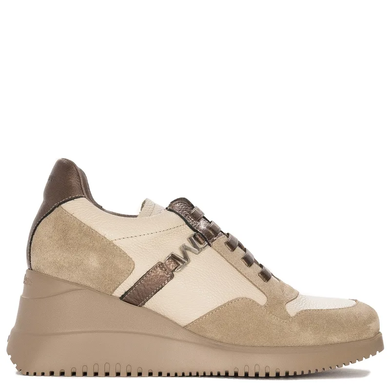 Wonders Eva Women's Beige Cream sneakers