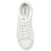 GOE Sneakersy męskie skórzane White białe