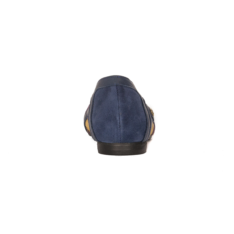 Maciejka Navy Blue Ballerina Shoes