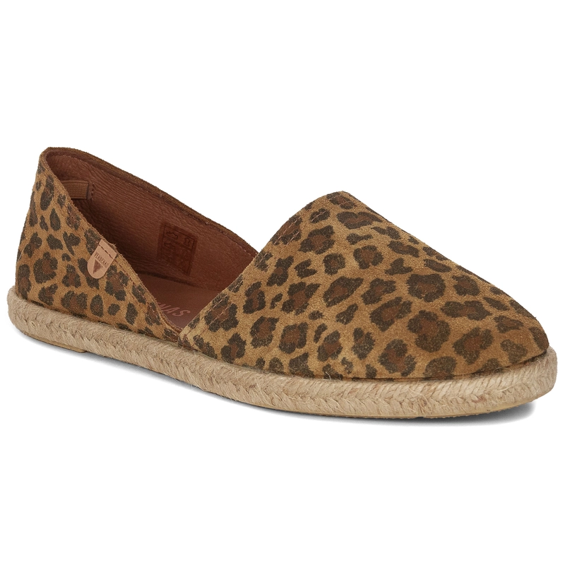Verbenas Espadryle Damskie Carmen Leo Brown