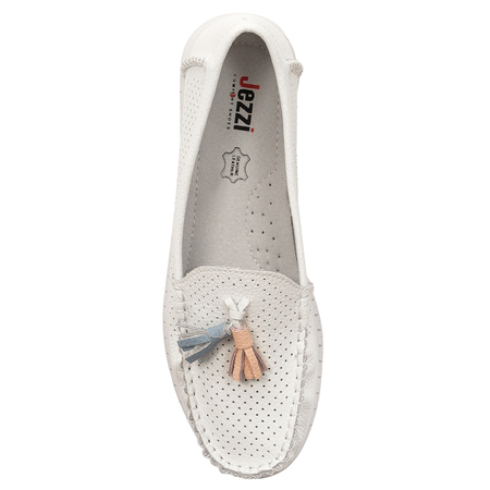 Jezzi Women Low Shoes White
