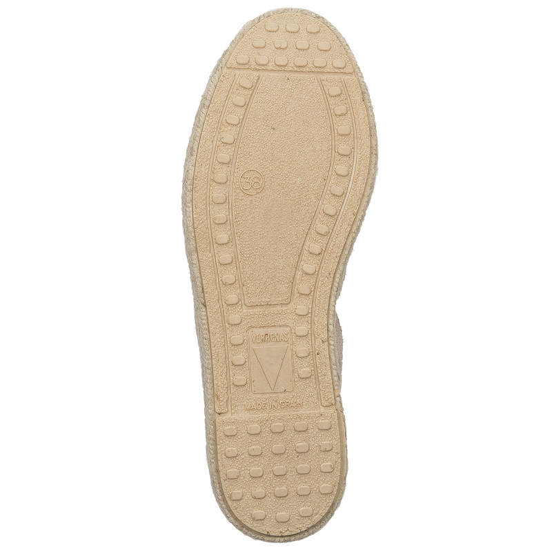 Verbenas Carmen Suede Espadrilles Beige CARMEN-SER-CRUDO