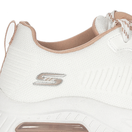 Skechers Sneakersy Damskie 117379OFWT Białe