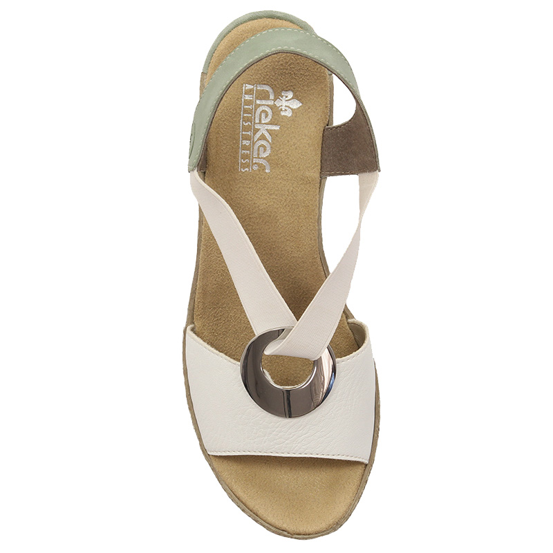 Rieker Women's Metalic Sandals 