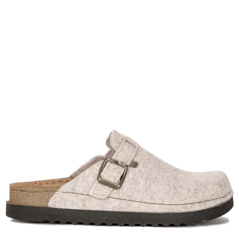 Inblu Kapcie klapki damskie Ice Beige beżowe