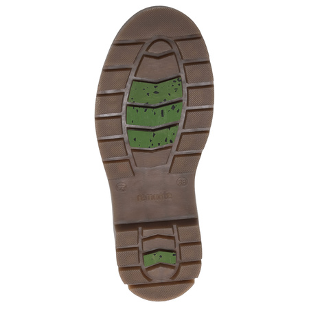 Remonte Leather Warm-Lined Ankle Boots With Side Zip Beige D0C77-60