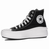 Converse All Star Trampki damskie na platformie wysokie czarne