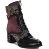 Maciejka 06140-23/00-7 Lace-up Women's burgundy Leather Boots