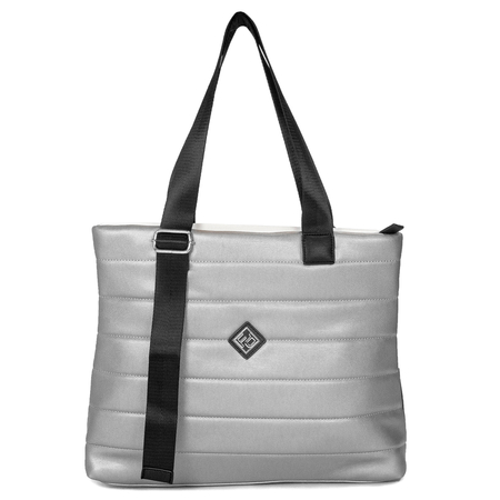 Torba Shopperka Filippo Srebrna