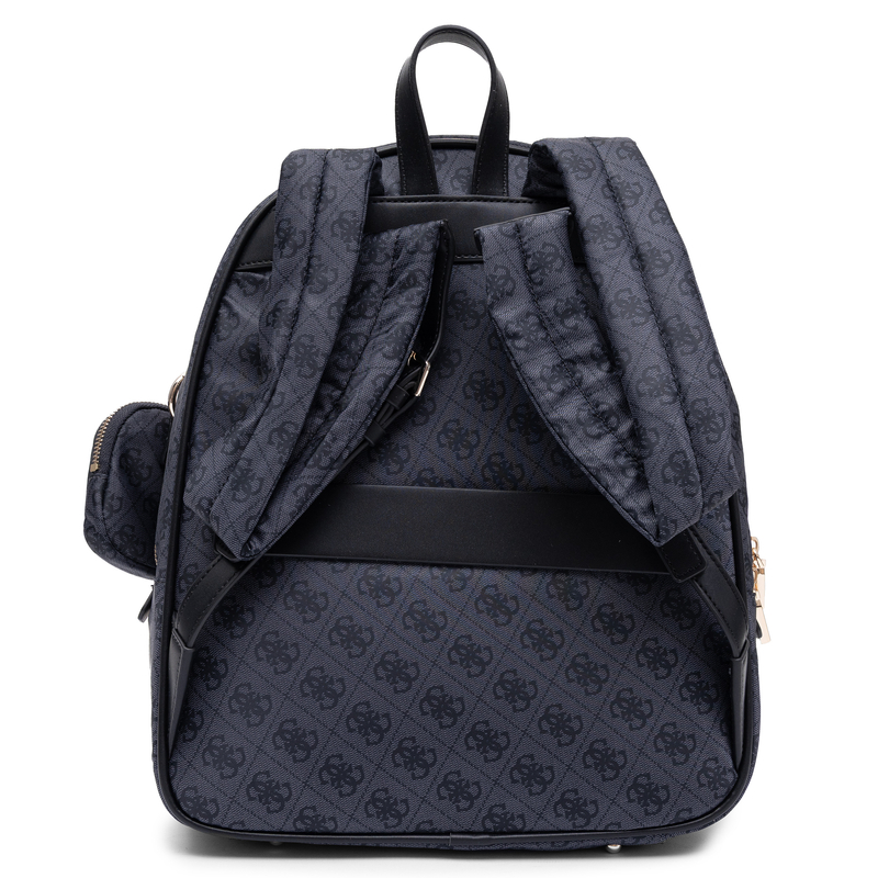 Guess Adrian Logo Plecak Miejski Monogram Czarny TWNB2168350-BLACK