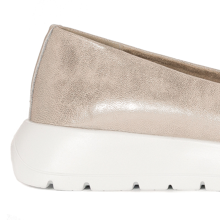 Filippo Women's Moccasins Leather Beige