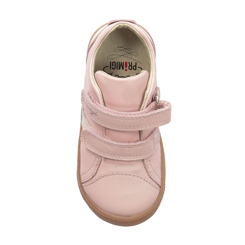 Primigi Girls' Velcro Leather Half Shoes Pink