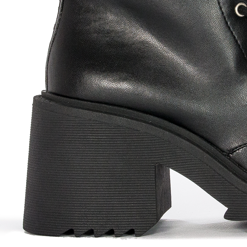 Pepe Jeans Women's Boot Boss Logo Black