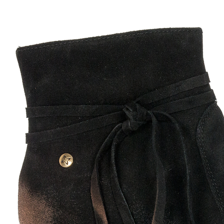 Maciejka Black Women's Velor Boots