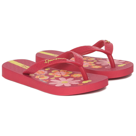 Ipanema Klapki japonki dziecięce dziewczęce Temas X Kids Pink/Pink/Beige