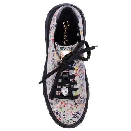 Maciejka Leather Platform Sneakers Multicolor 6891W-01/00-8