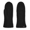 Ugg Rękawiczki Damskie W Chunky Rib Mitten Black