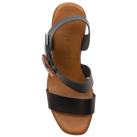 Maciejka Black Women's Slides