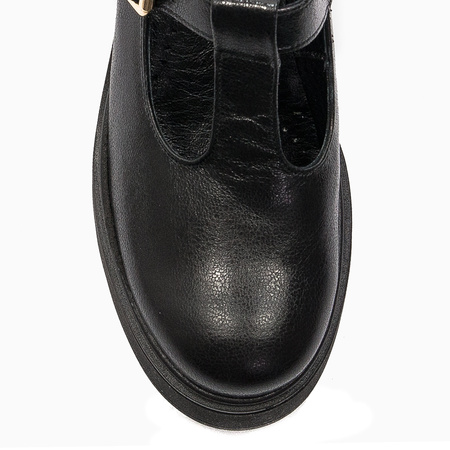 Maciejka 6271A-01/00-1 Black flat shoes