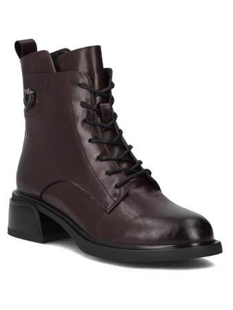 Filippo Women's Leather Boots Black