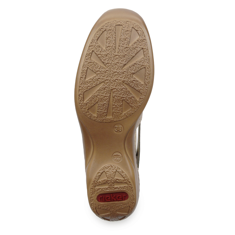 Rieker Beige Flat Shoes