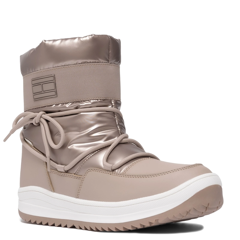 Tommy Hilfiger Insulated Snow Boots Women’s Anti-Slip Sole Bronze T3A5-34052-BRONZE