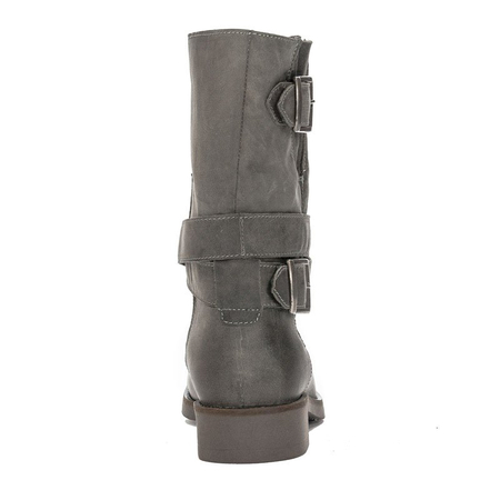 Maciejka Gray Knee-high Boots