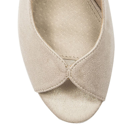 Filippo DS1277-20 Gold Sandals