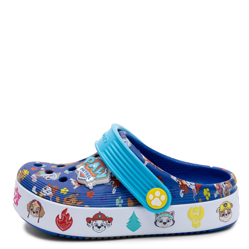 Crocs Fun Lab Paw Patrol Clog Chłopięce Klapki Sandale Niebieskie 208853-425