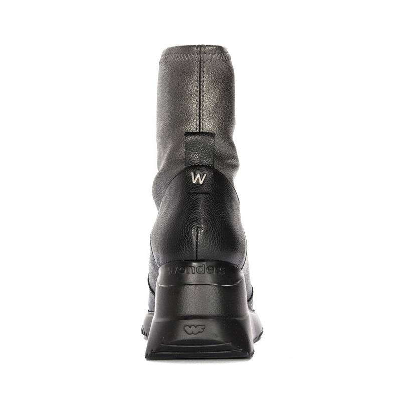Wonders India Negro Plomo Women's Boots