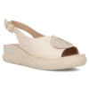 Filippo Women's Flat Sandals Beige