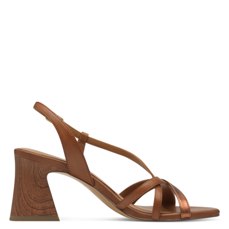 Tamaris Women's Heeled Sandals Brown