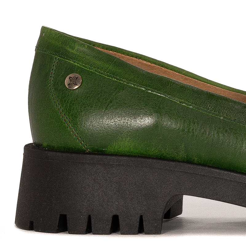 Maciejka Women's Green Shoes On Platform