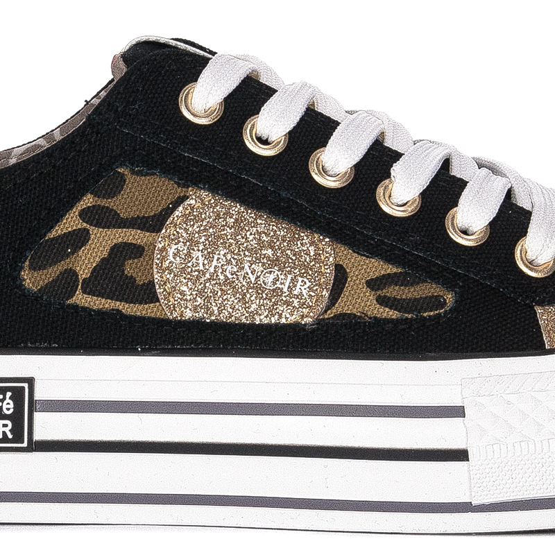 CAFENOIR Women's Sneakers Black Panther
