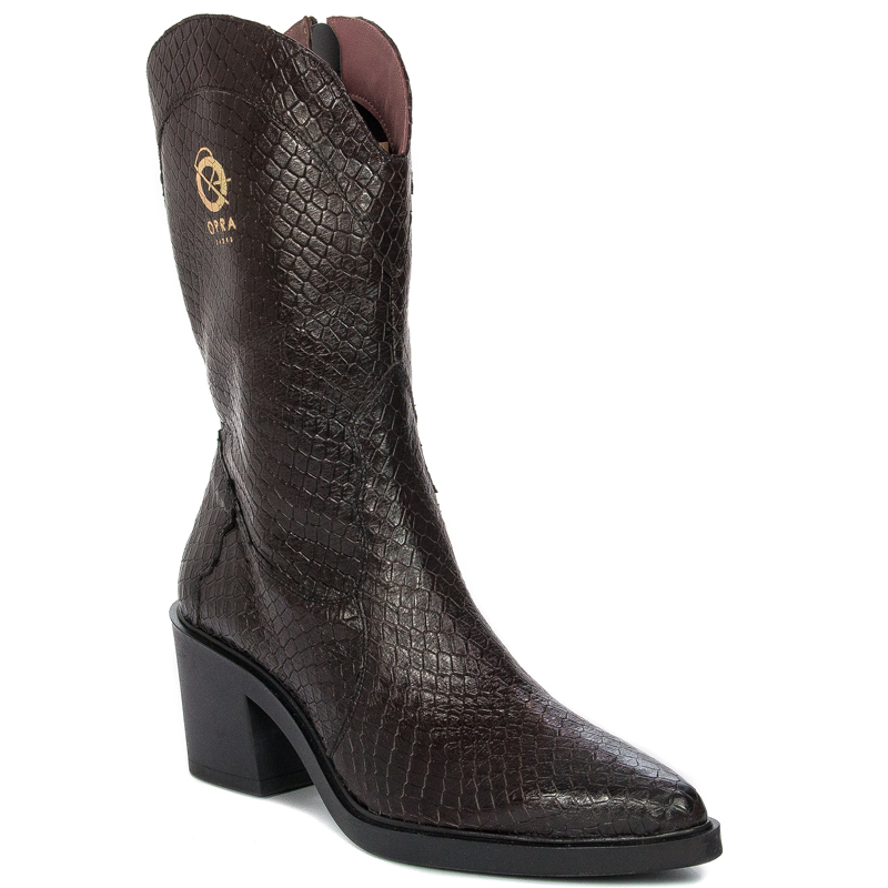 Opra West Snake Brown