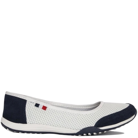 Filippo DP142-24 WH NV White/Navy Ballerina