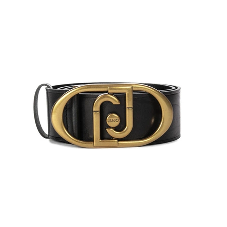 Liu Jo Women's Nero Black Leather Belt