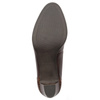 Tamaris Mahogany Comb Brown Pumps