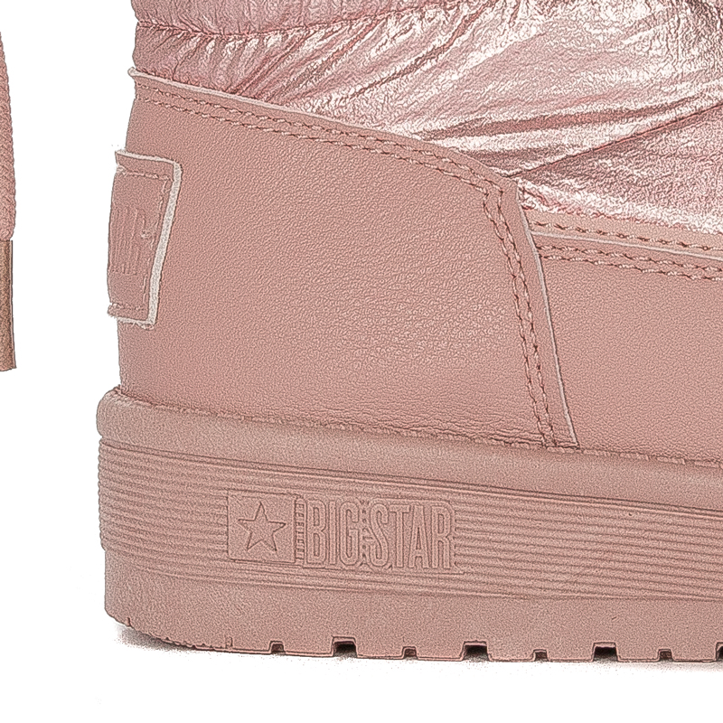Big Star Śniegowce dziecięce dziewczęce Pink różowe