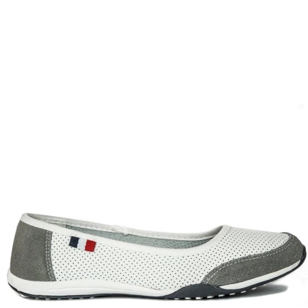 Filippo DP142-24 WH GR White/Grey Ballerina