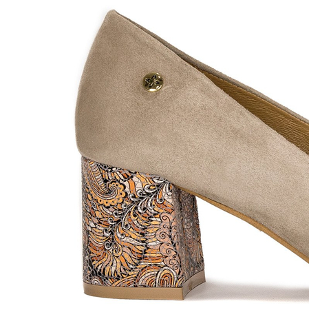 Maciejka 03356-10-00-1 Beige Pumps