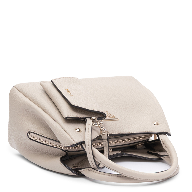 Guess Lorella Classic Handbag with Pouch Beige HWBG2306220-BONE