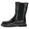 GOE Women's warm leather black boots