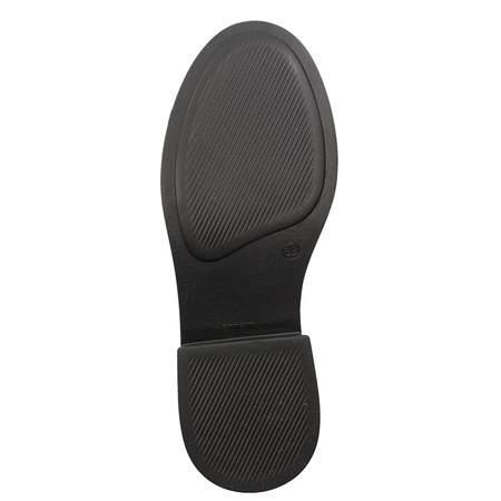 Maciejka Metallic Leather Loafers Low Heel Green 06250-09/00-1