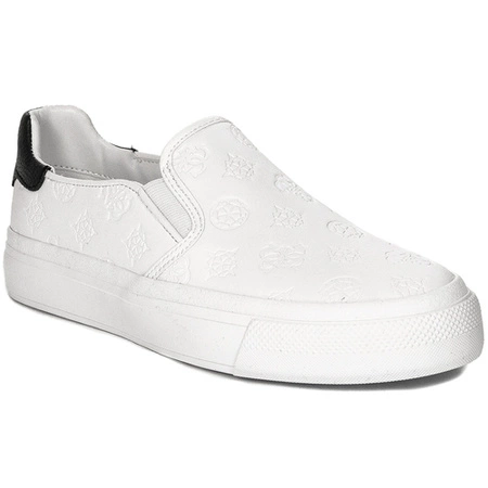 Guess women's shoes with the JANIETT platform white