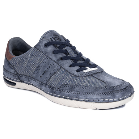 Bugatti Półbuty Męskie Niebieskie