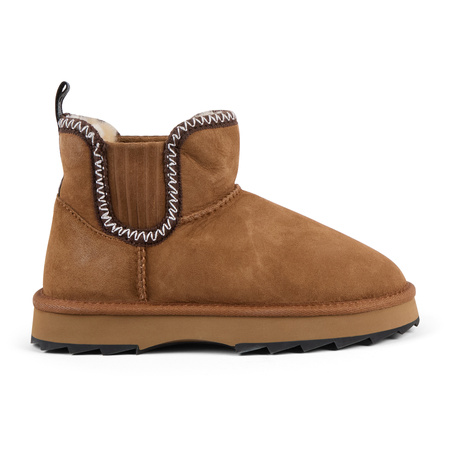 EMU Australia Botki Damskie Higgie Chestnut